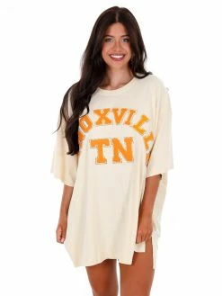 Brand new ๐ Josie's Boutique Oversized Ivory Chenille Knoxville TN Tee ๐ฅฐ 13 Josie's Boutique Oversized Ivory Chenille Knoxville TN Tee