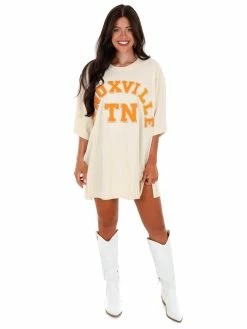 Brand new ๐ Josie's Boutique Oversized Ivory Chenille Knoxville TN Tee ๐ฅฐ 14 Josie's Boutique Oversized Ivory Chenille Knoxville TN Tee