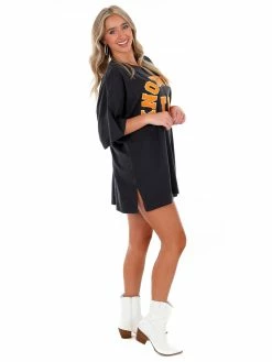 Flash Sale ๐ฅ Josie's Boutique Oversized Tee Collection Oversized Black Chenille Knoxville TN Tee ๐ 17 Josie's Boutique Oversized Tee Collection Oversized Black Chenille Knoxville TN Tee