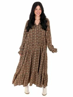 Listicle Dresses Better Days Boho Maxi Dress