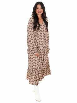 Listicle Dresses Better Days Boho Maxi Dress