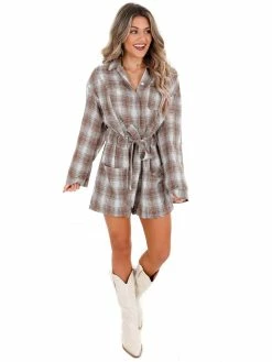 Outlet 👍 Listicle No Other Way Button Down Romper Sale 👍 14 Listicle No Other Way Button Down Romper Sale