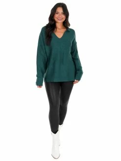 Listicle Best Of Times Oversized Ribbed Sweater