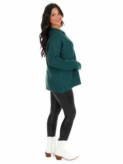 Listicle Best Of Times Oversized Ribbed Sweater