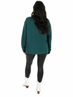 Listicle Best Of Times Oversized Ribbed Sweater