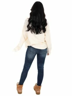 Listicle Best Of Times Oversized Ribbed Sweater