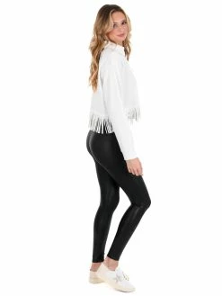 Main Strip Can't Help Myself Stud Fringe Crop Top Tops