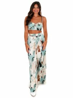 Luxxel Sale Let You Go Print Two Piece Set