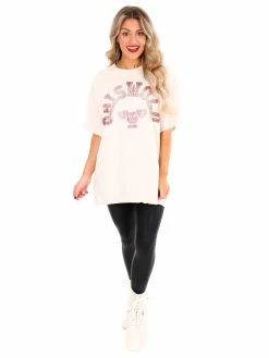 Livy Lu Sale Griswold Off White Thrifted Tee