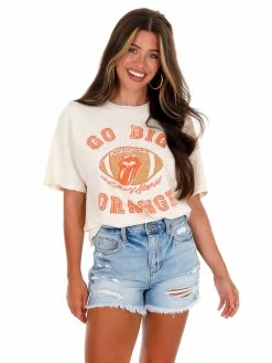 Livy Lu Rolling Stones Go Volunteers Tee