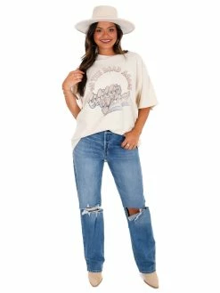 Livy Lu Willie Nelson OTR Metal Thrifted Tee