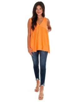 New โ๏ธ Umgee Apparel Backfield Babydoll Tank Top ๐งจ 11 Umgee Apparel Backfield Babydoll Tank Top