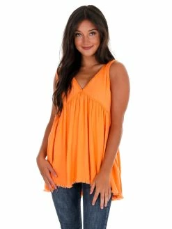 New โ๏ธ Umgee Apparel Backfield Babydoll Tank Top ๐งจ 10 Umgee Apparel Backfield Babydoll Tank Top