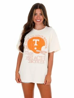 Livy Lu Beach Boys Tennessee True To School Thrifted Tee Gameday
