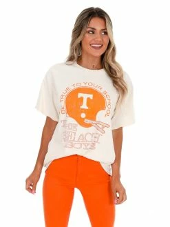 Livy Lu Beach Boys Tennessee True To School Thrifted Tee Gameday