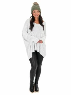 Miracle Easy On Me Oversized Sweater Tops