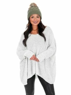 Miracle Easy On Me Oversized Sweater Tops