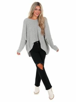 Miracle Easy On Me Oversized Sweater Tops