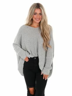 Miracle Easy On Me Oversized Sweater Tops