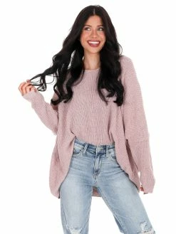 Miracle Easy On Me Oversized Sweater Tops