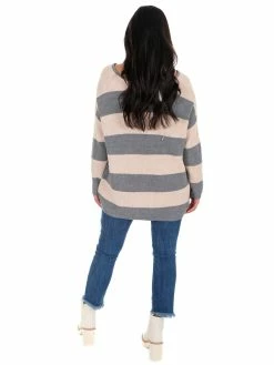 Miracle Left And Right Chevron Sweater