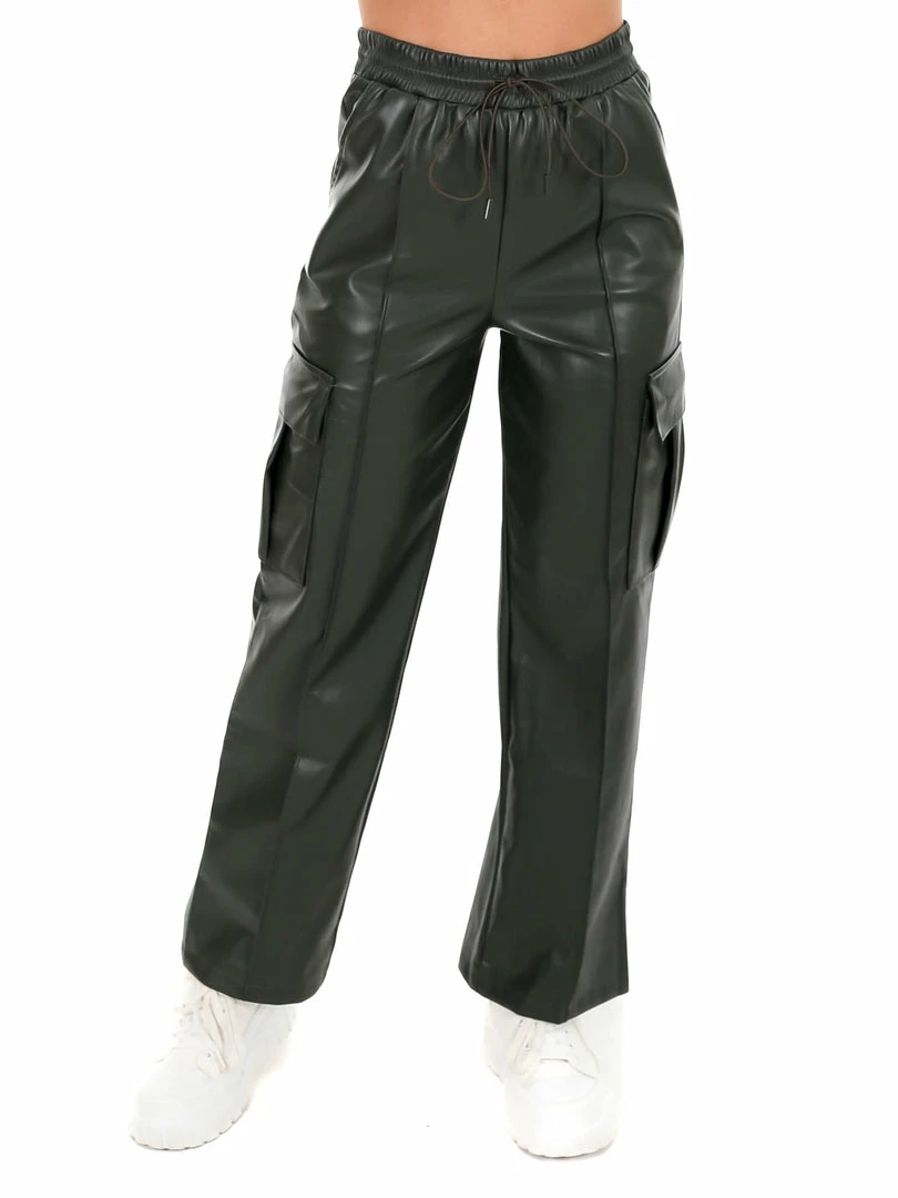 Outlet ๐ Aaron & Amber Slow Down Leather Cargo Pants Bottoms ๐ 7 Aaron & Amber Slow Down Leather Cargo Pants Bottoms
