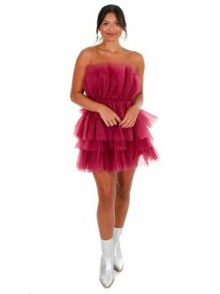 Mable Dresses My Ballerina Organza Ruffle Mini Dress