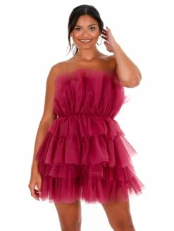 Mable Dresses My Ballerina Organza Ruffle Mini Dress
