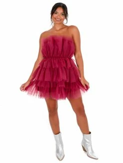 Mable Dresses My Ballerina Organza Ruffle Mini Dress