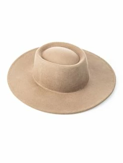 Accessories Step By Step Khaki Wool Hat