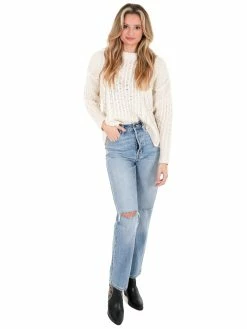 Hot Sale ๐ En Merci On Your Mind Cable Knit Sweater Tops ๐ 28 En Merci On Your Mind Cable Knit Sweater Tops