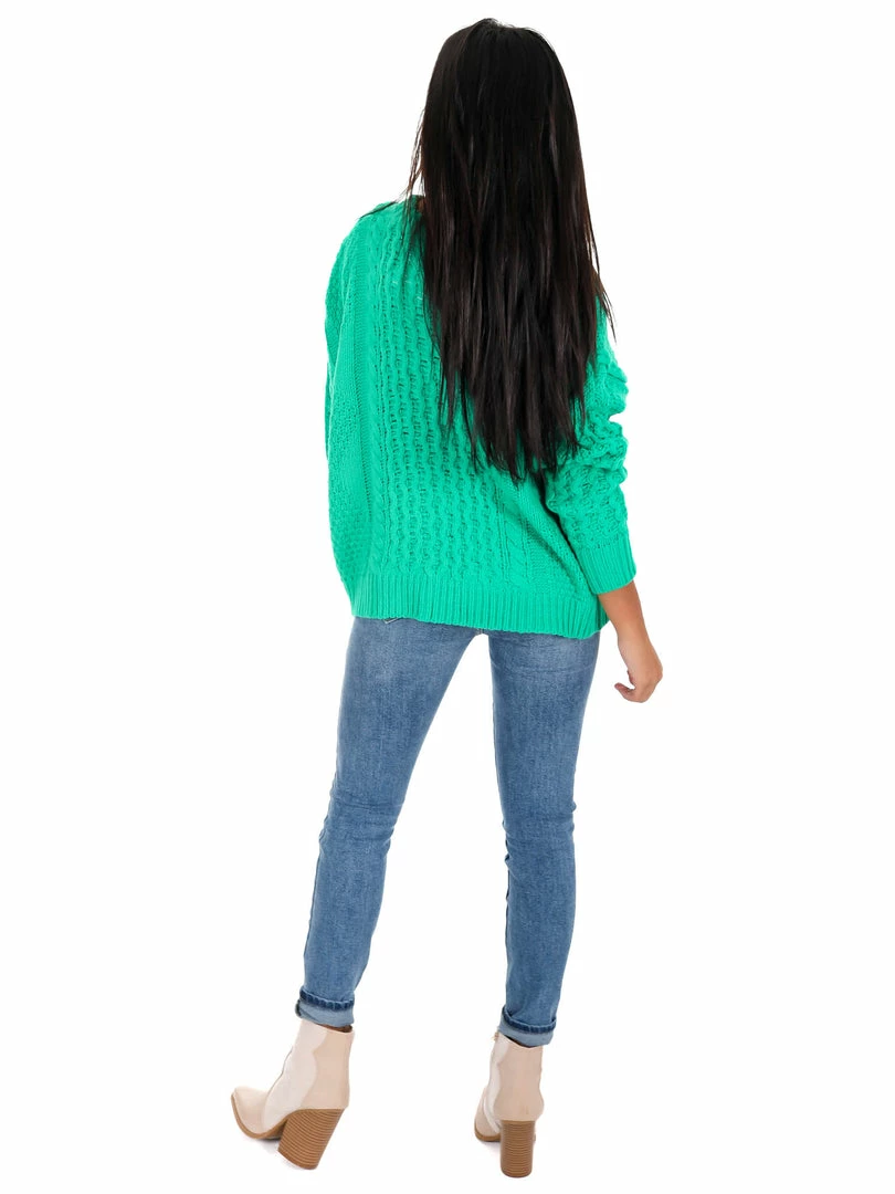 Hot Sale ๐ En Merci On Your Mind Cable Knit Sweater Tops ๐ 20 En Merci On Your Mind Cable Knit Sweater Tops