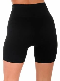 NikiBiki Race Is On Black Highwaist Biker Shorts