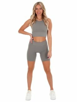 NikiBiki JB Fit Race Is On Velvet Sage Highwaist Biker Shorts
