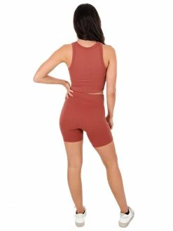 NikiBiki Race Is On Mahogany Highwaist Biker Shorts JB Fit