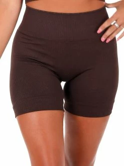 NikiBiki JB Fit Bigger Picture Vintage Chocolate Highwaist Biker Shorts