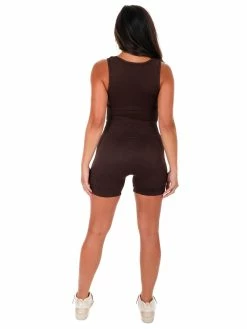 NikiBiki Bigger Picture V-Neck Crop Top Tops