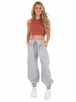 NikiBiki Tops Believe In Me Chevron Crop Top