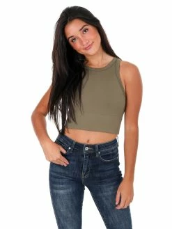 Outlet ๐ NikiBiki Tops Believe In Me Chevron Crop Top ๐ 99 NikiBiki Tops Believe In Me Chevron Crop Top