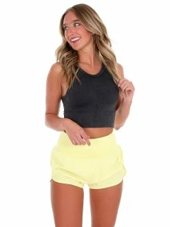 NikiBiki Tops Understand You Chevron Highneck Crop Top