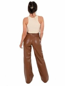 NikiBiki Tops Say Hello Cable Knit Crop Top