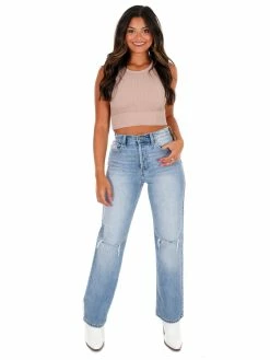 NikiBiki Tops Say Hello Cable Knit Crop Top