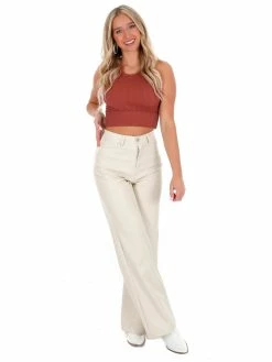 NikiBiki Tops Say Hello Cable Knit Crop Top