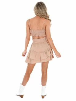 Josie's Boutique Go Your Own Way Smocked Mini Skirt Sale