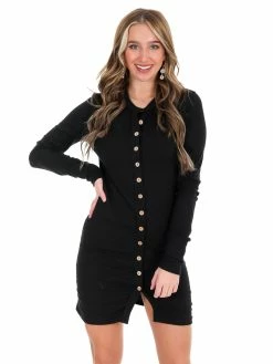 Dresses Free People Black Gia Cardi