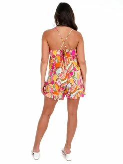 Best Sale 🔥 Illa Illa Caught Feelings Fuchsia Floral Romper 😍 15 Illa Illa Caught Feelings Fuchsia Floral Romper