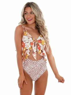 Hot Sale β RW Designs Down In Kokomo Cheetah And Daisy One Piece π©± Swimsuit π 13 RW Designs Down In Kokomo Cheetah And Daisy One Piece Swimsuit