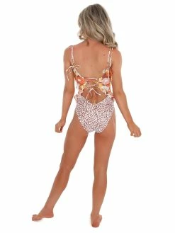 Hot Sale β RW Designs Down In Kokomo Cheetah And Daisy One Piece π©± Swimsuit π 17 RW Designs Down In Kokomo Cheetah And Daisy One Piece Swimsuit