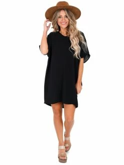 Apparel Found Love Dolman Sleeve Dress