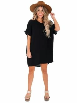 Apparel Found Love Dolman Sleeve Dress